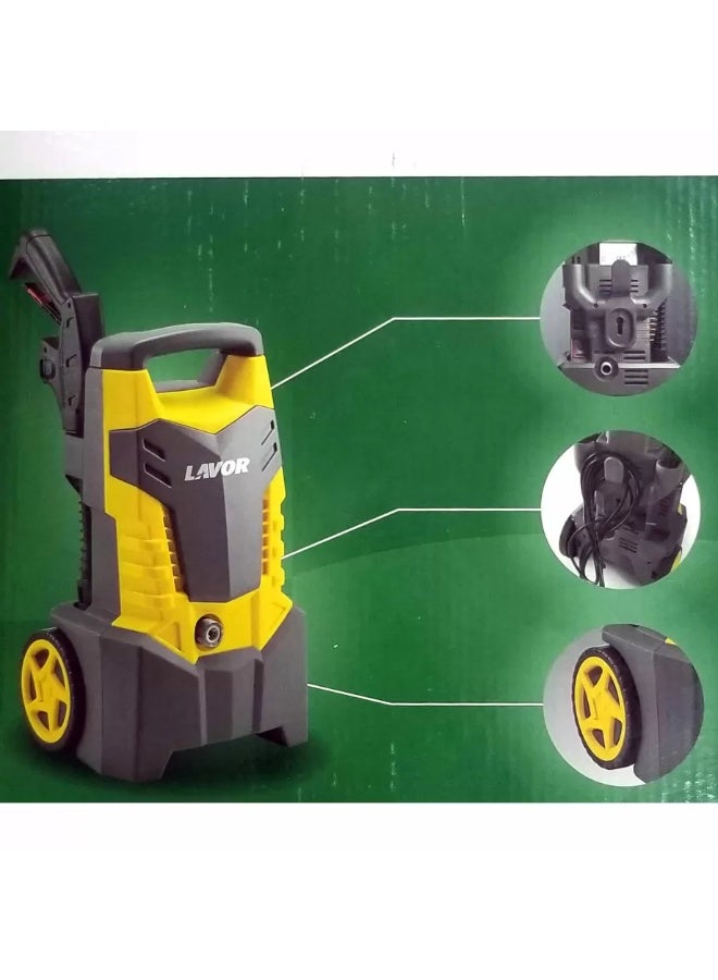 لافور غسالة الضغط العالي LAVOR Fury Plus 120 بقوة 1500 واط وضغط 120 بار، جهاز تنظيف محمول بتقنية إيطالية - Image 5